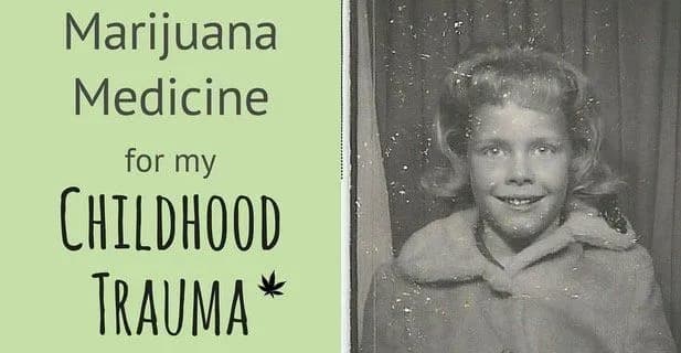 A young, smiling Becca Williams long before discovering the power of plant medicine for trauma